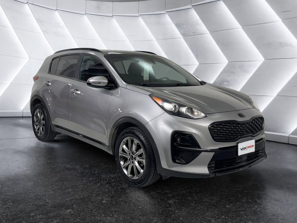 Gray 2022 Kia Sportage Nightfall FWD SUV / Crossover Front-Wheel Drive Automatic