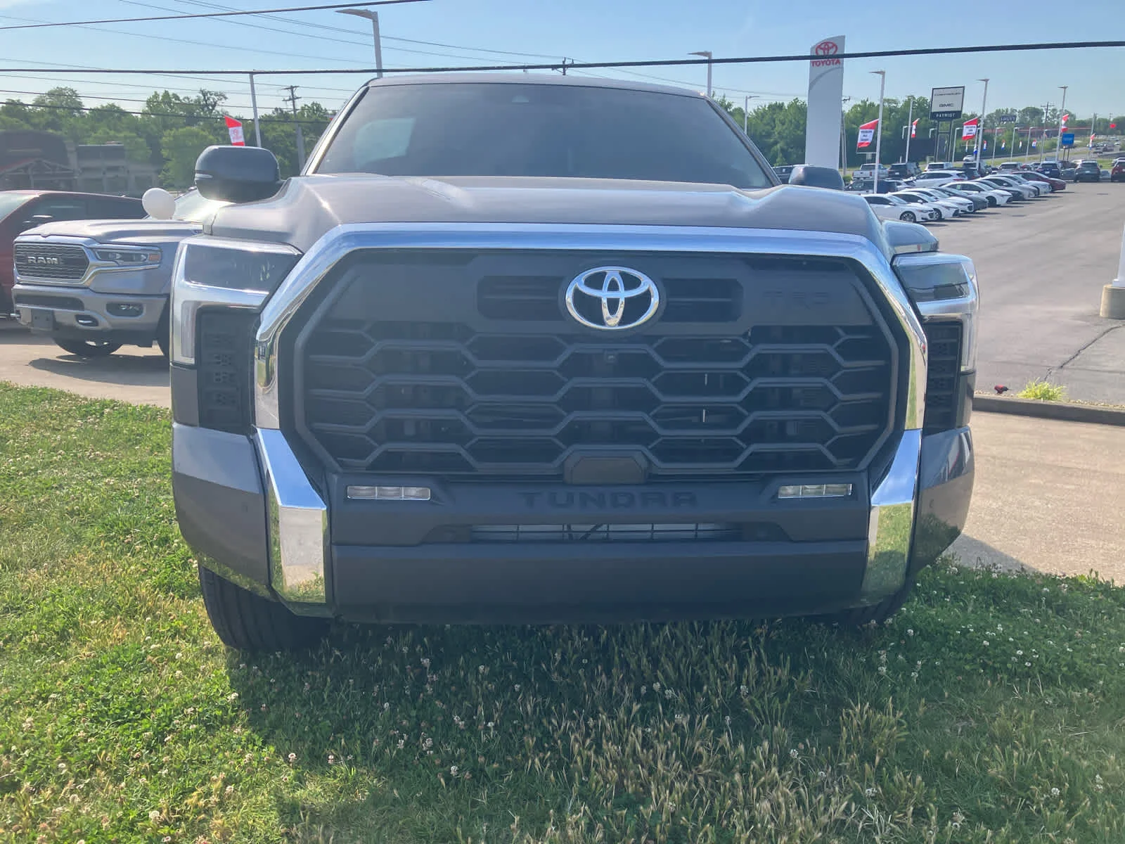 Used 2024 Magnetic Gray Metallic Toyota SR5 image 2