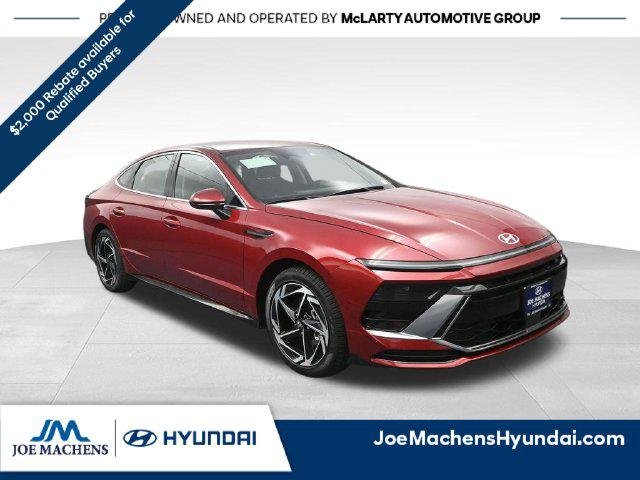 New 2026 Red Hyundai SEL Sport image 3