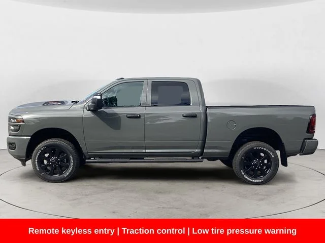 New 2026 Gray Clearcoat Ram BLACK EXPRESS CREW CAB 4X4 6