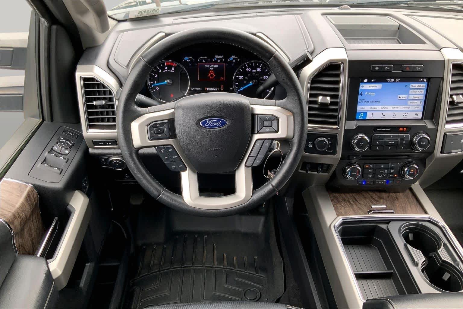 Used 2018 Shadow Black Ford LARIAT image 6