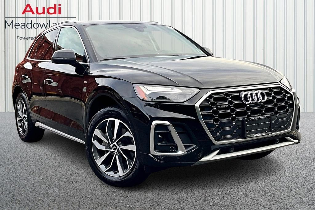 Used 2025 Black Audi 45 S line Premium Plus image 3
