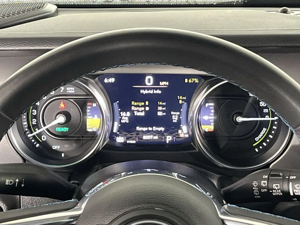 Used 2023 Gray Jeep Rubicon 4xe image 15