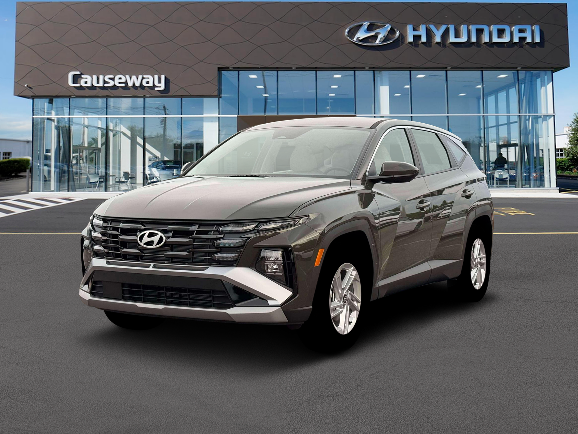 New 2026 Green Hyundai SE AWD image 1