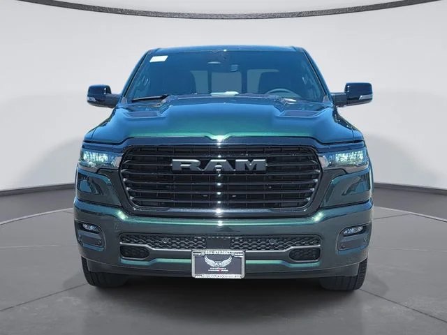 New 2026 Serrano-Green Metallic Exterior Paint RAM Laramie image 2