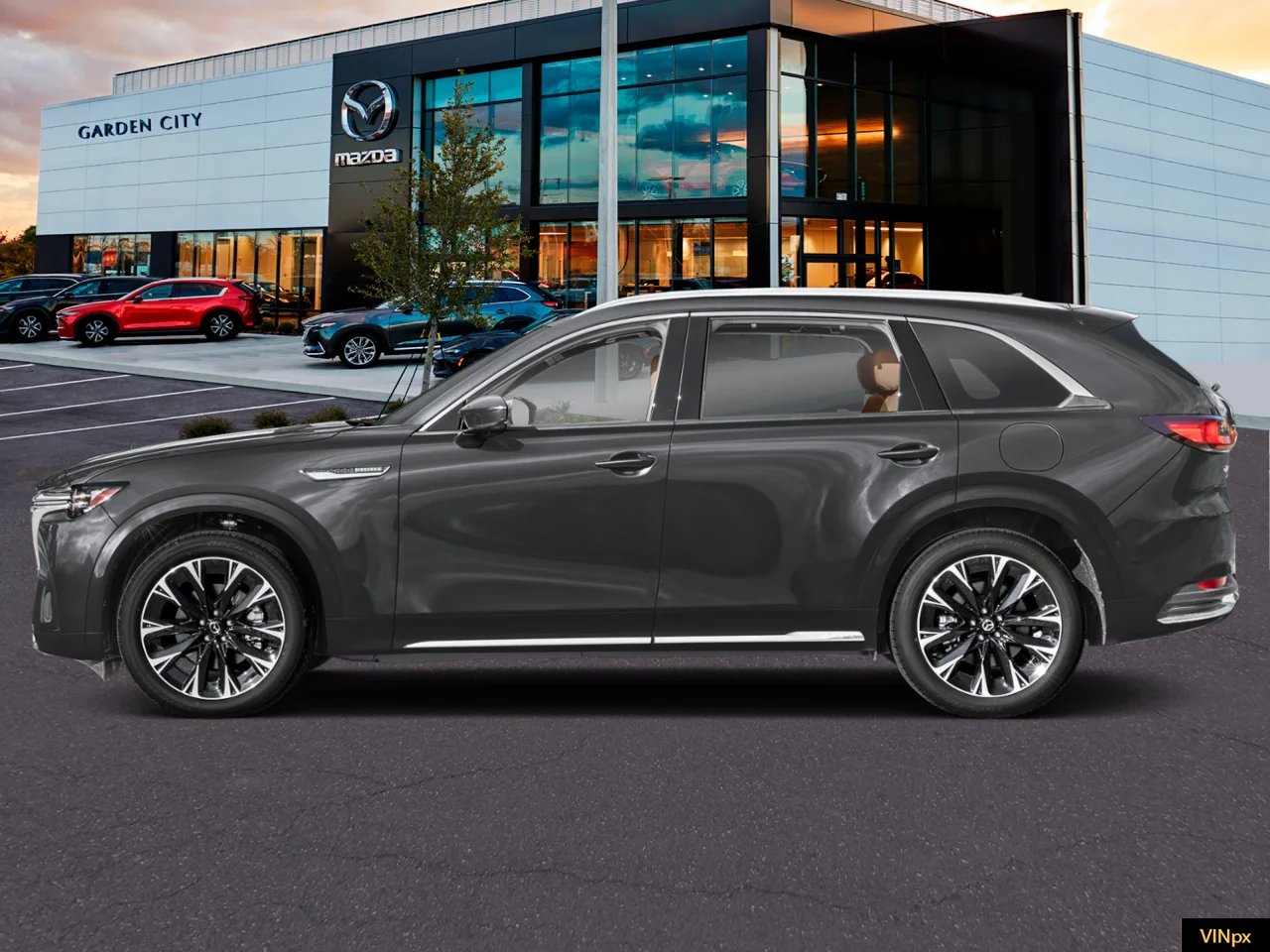 New 2026 Machine Gray Metallic Mazda 3.3 Turbo S Premium Plus AWD image 3