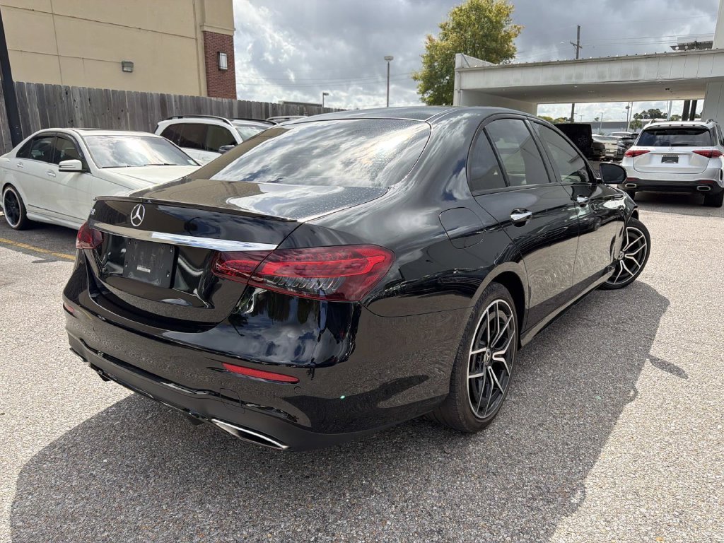 Certified Used 2022 Black Mercedes-Benz E 350 image 7