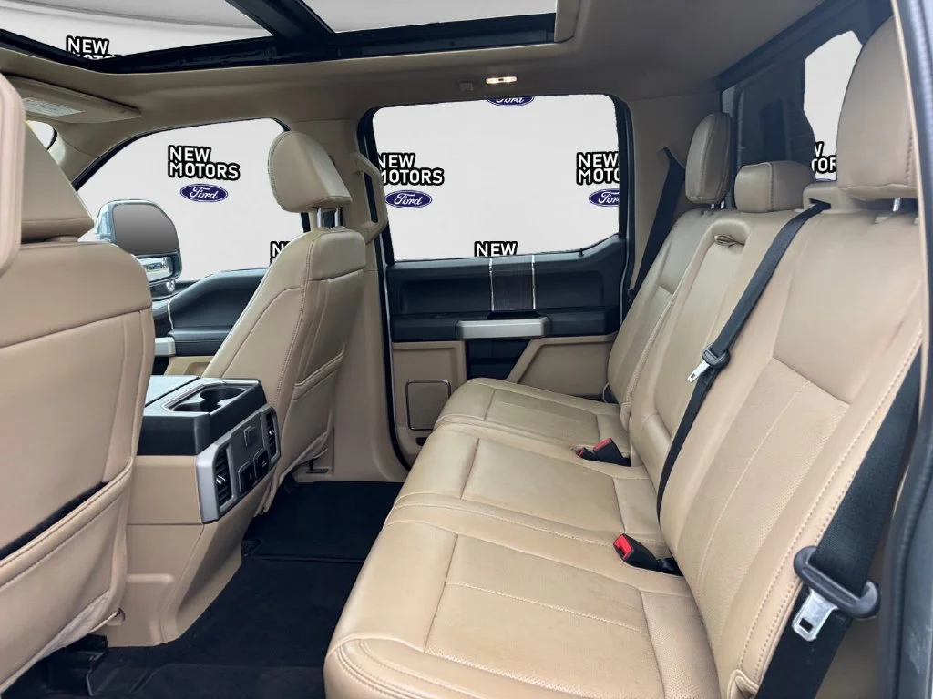 Used 2021 White Metallic Ford Lariat image 14