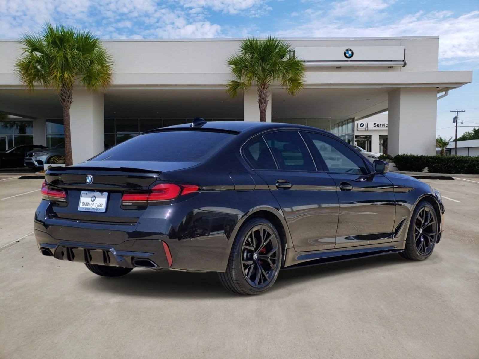 Certified Used 2023 Black Sapphire Metallic BMW 530i image 6