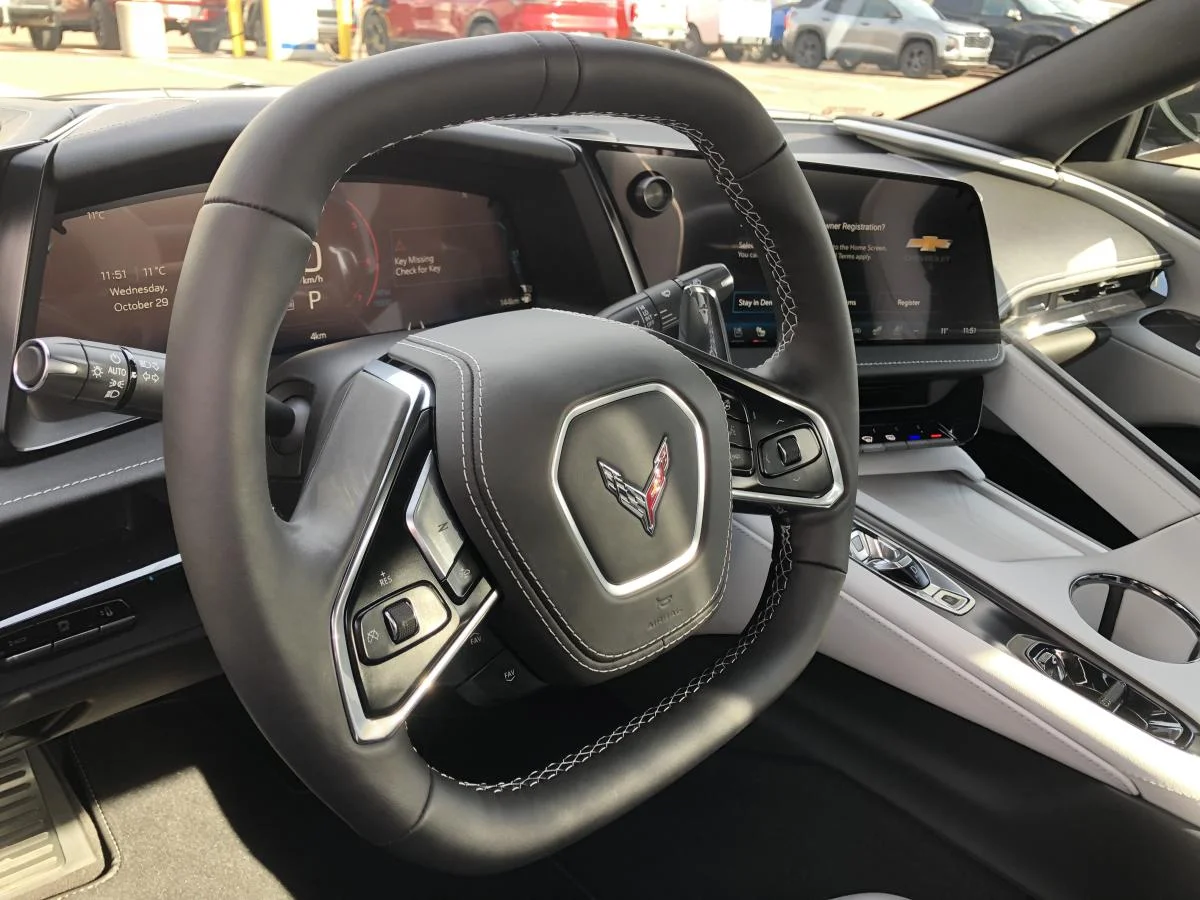 New 2026 Silver Chevrolet 2dr Stingray Conv w/2LT image 12