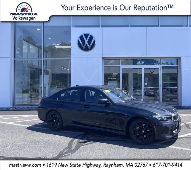 Used 2026 Black Sapphire Metallic BMW 330i xDrive image 1