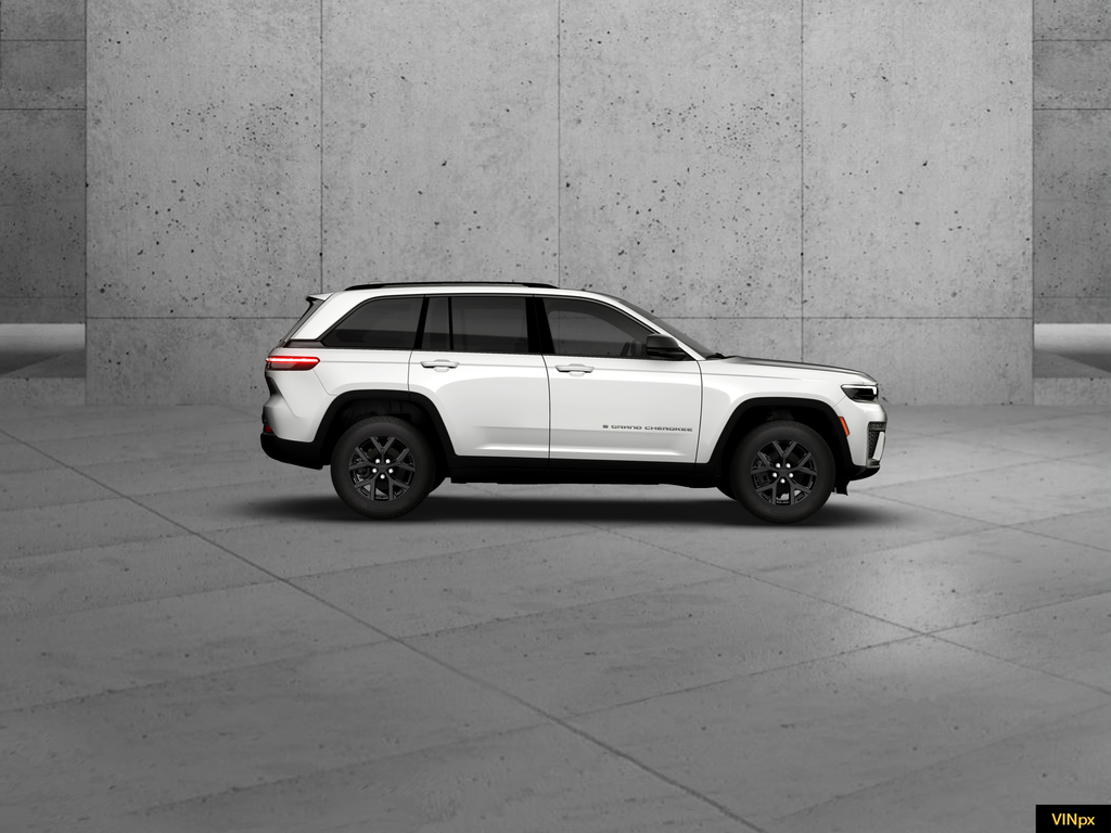 New 2026 Bright White Clear-Coat Exterior Paint Jeep Laredo Altitude image 8