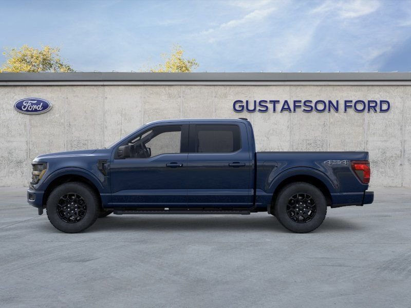 New 2026 Antimatter Blue Metallic Ford XLT image 3
