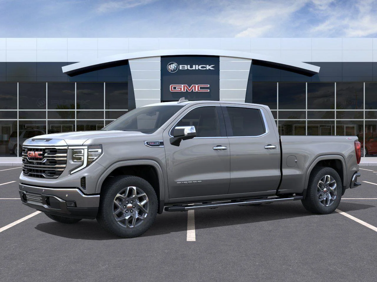 New 2026 Sterling Metallic GMC SLT image 2