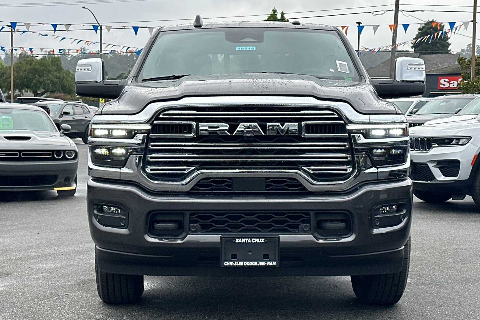 New 2026 Granite Crystal Metallic Clear-Coat Exterior Paint RAM LARAMIE image 9