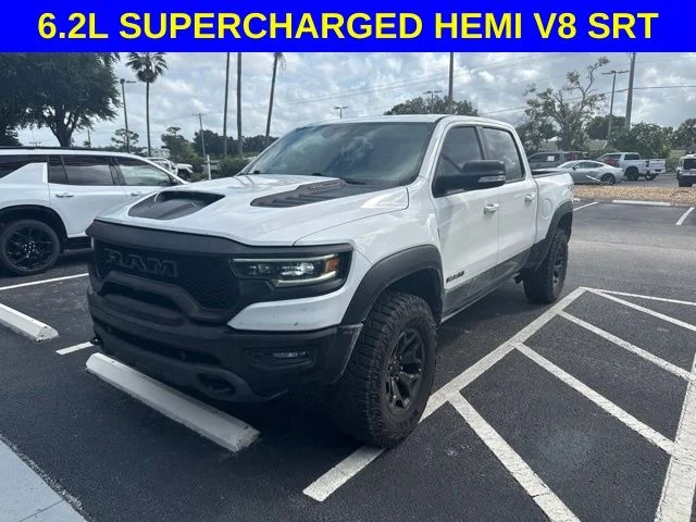 Used 2021 White Ram TRX image 1