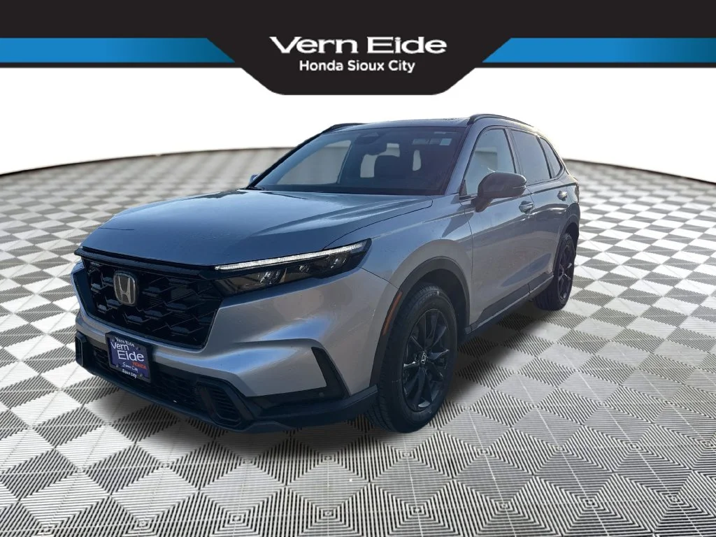 New 2027 Solar Silver Metallic Honda Sport-L Hybrid AWD image 1