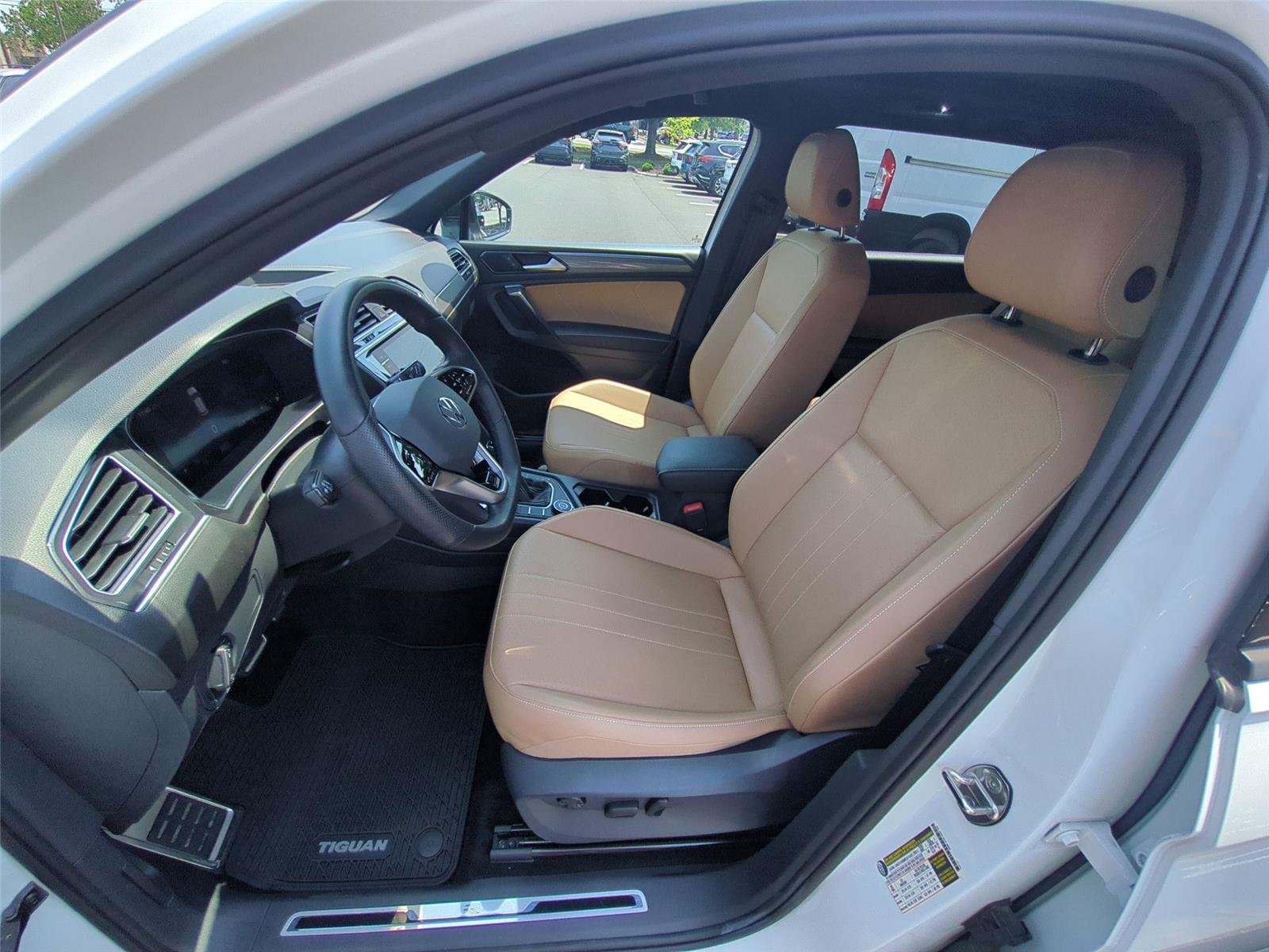Used 2024 Opal White Pearl Volkswagen SE R-Line Black image 34