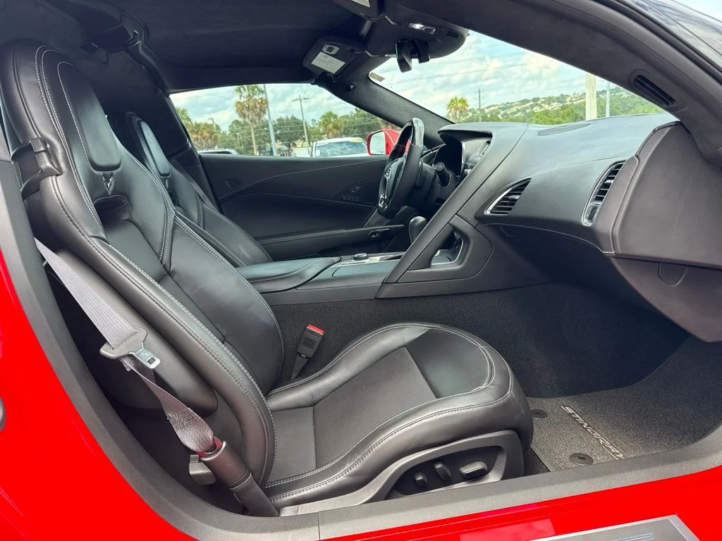 Used 2015 Torch Red Chevrolet Stingray Z51 image 13