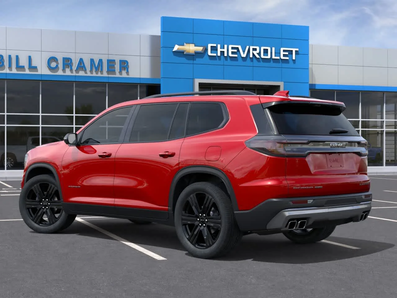 New 2026 Volcanic Red Tintcoat GMC Elevation image 3