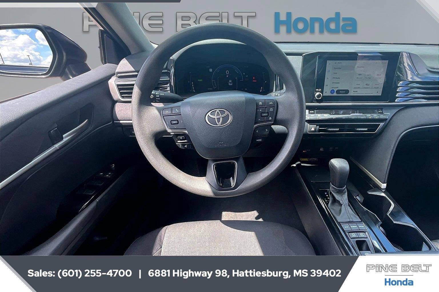 Used 2025 Midnight Black Metallic Toyota LE image 5