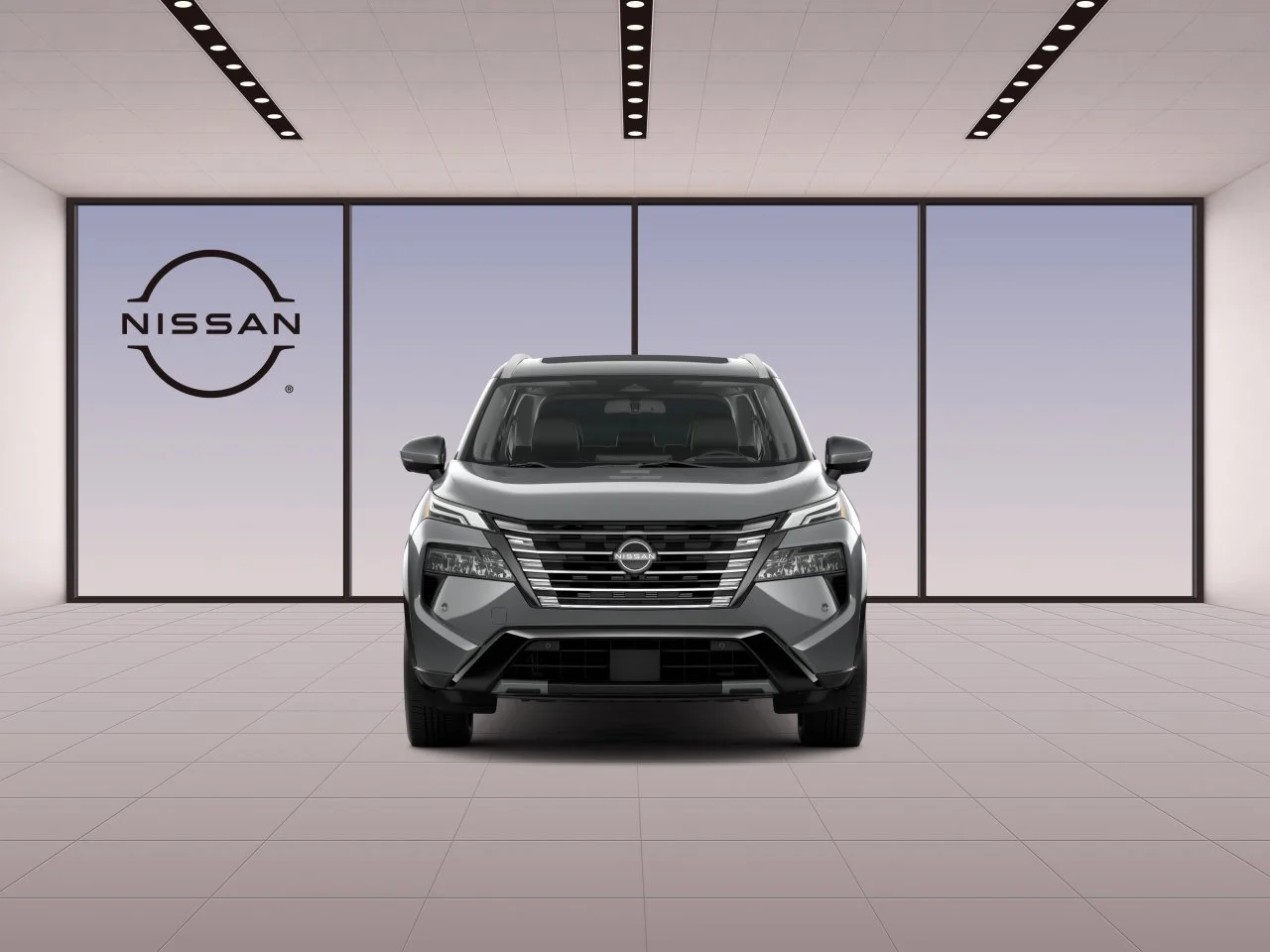 New 2026 Gray Nissan Platinum image 2