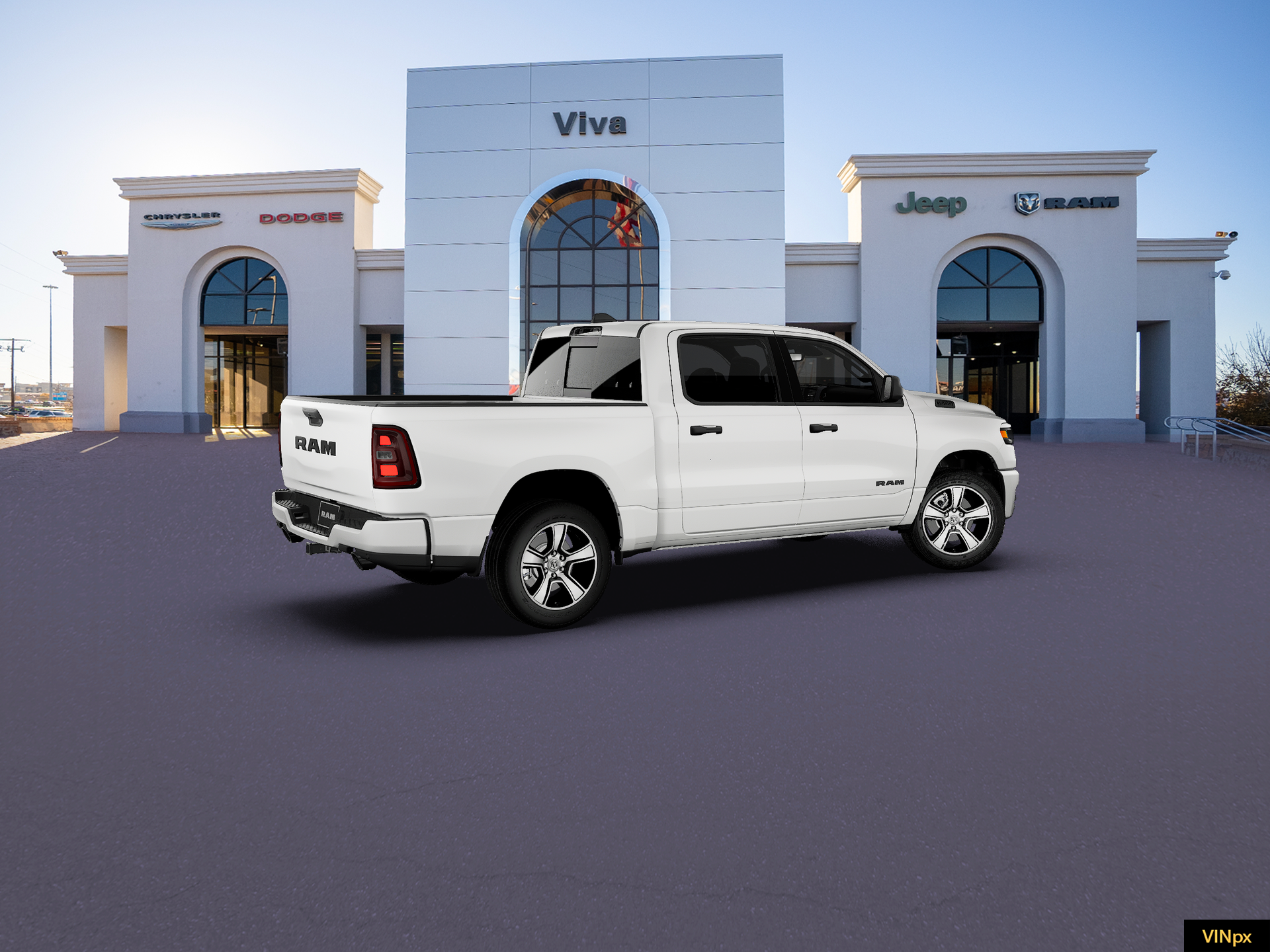 New 2027 Bright White Clear-Coat Exterior Paint RAM  image 8