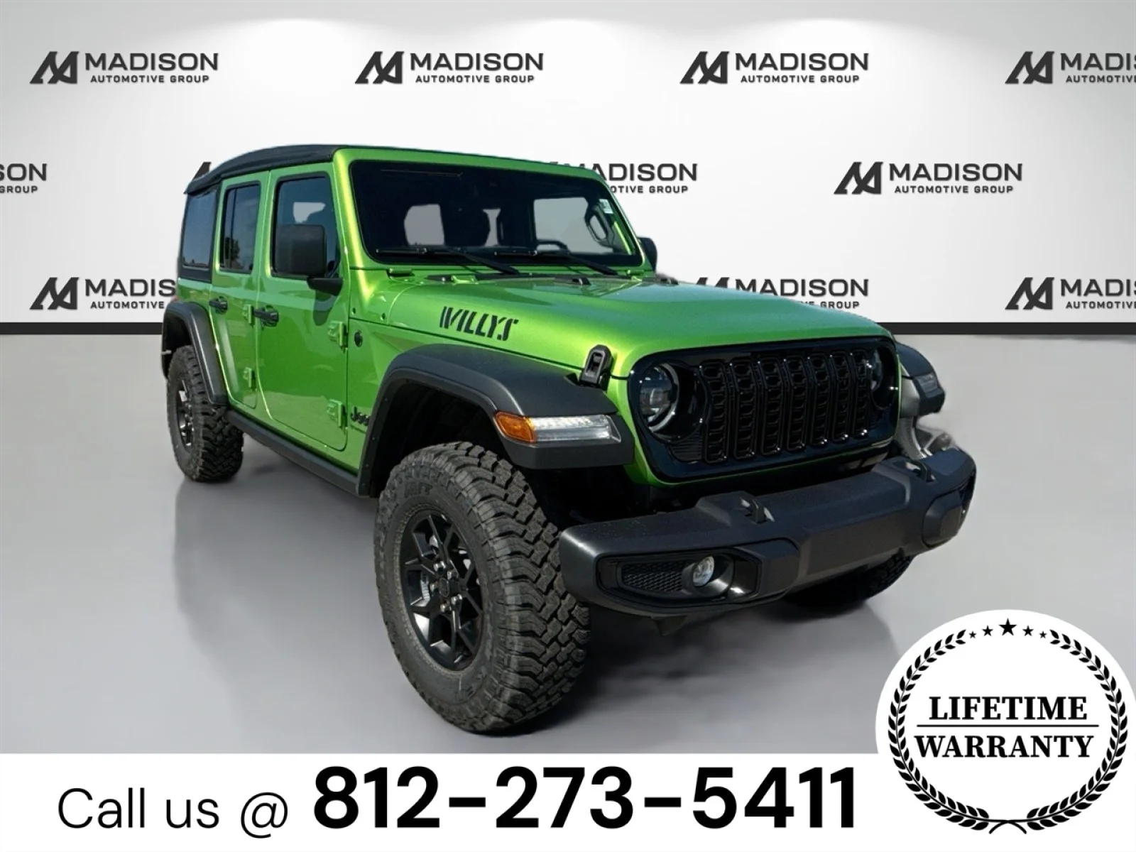 New 2025 Mojito Clearcoat Jeep Willys image 3