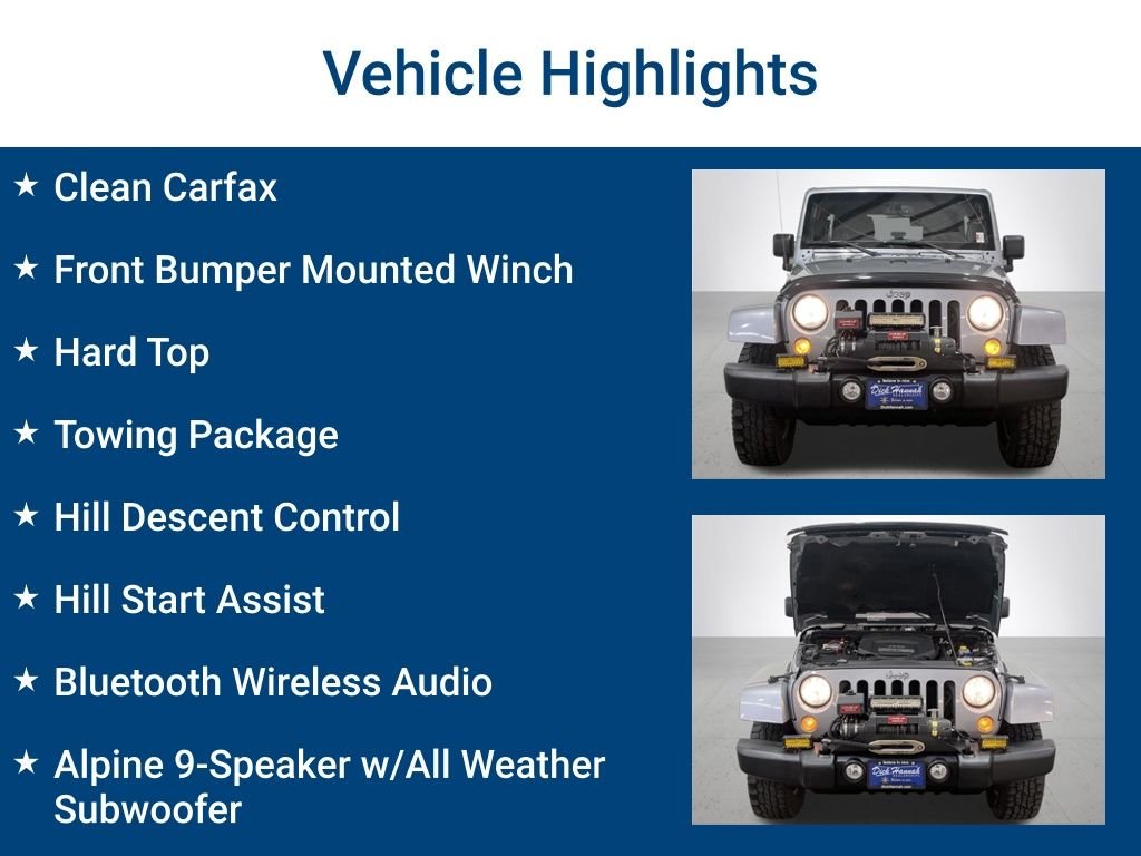 Used 2015 Silver Jeep Unlimited Rubicon image 3