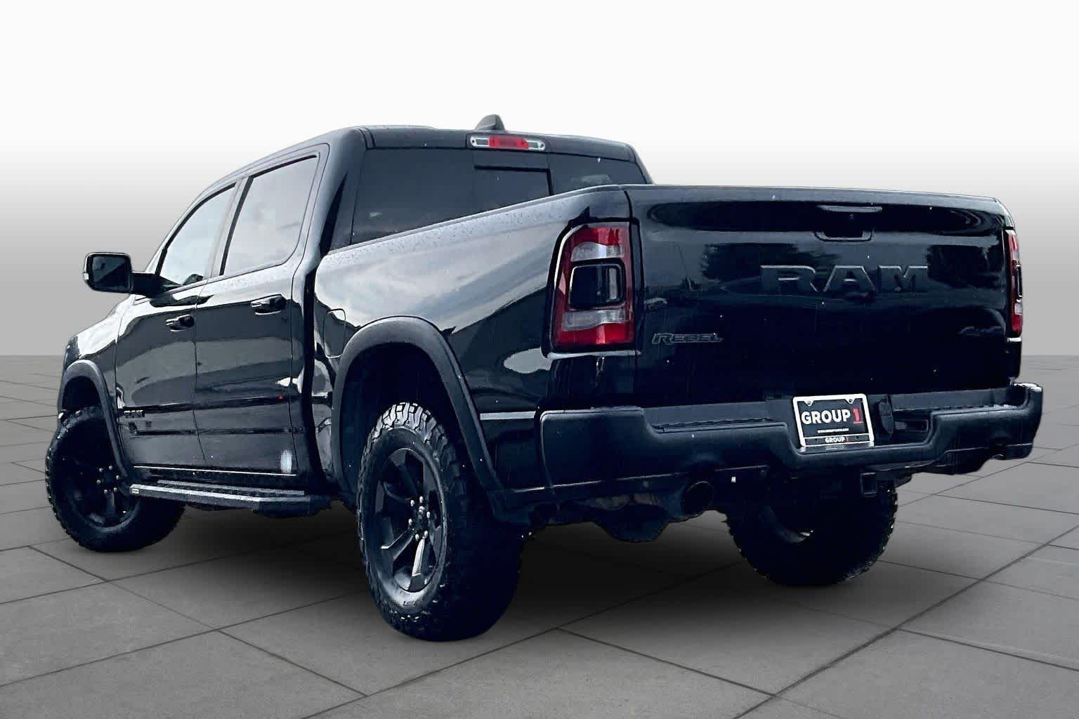 Used 2020 Diamond Black Crystal Pearlcoat Ram Rebel image 11