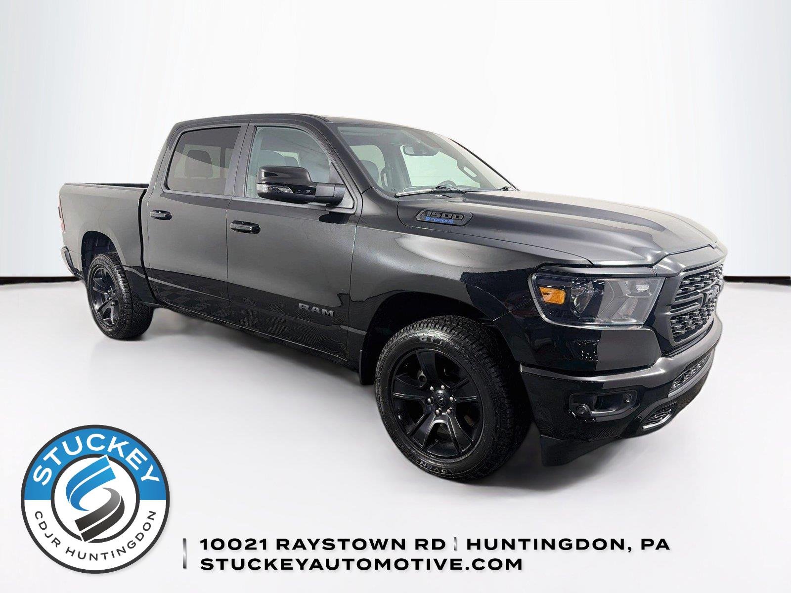 Used 2023 Diamond Black Crystal Pearlcoat Ram Big Horn image 1