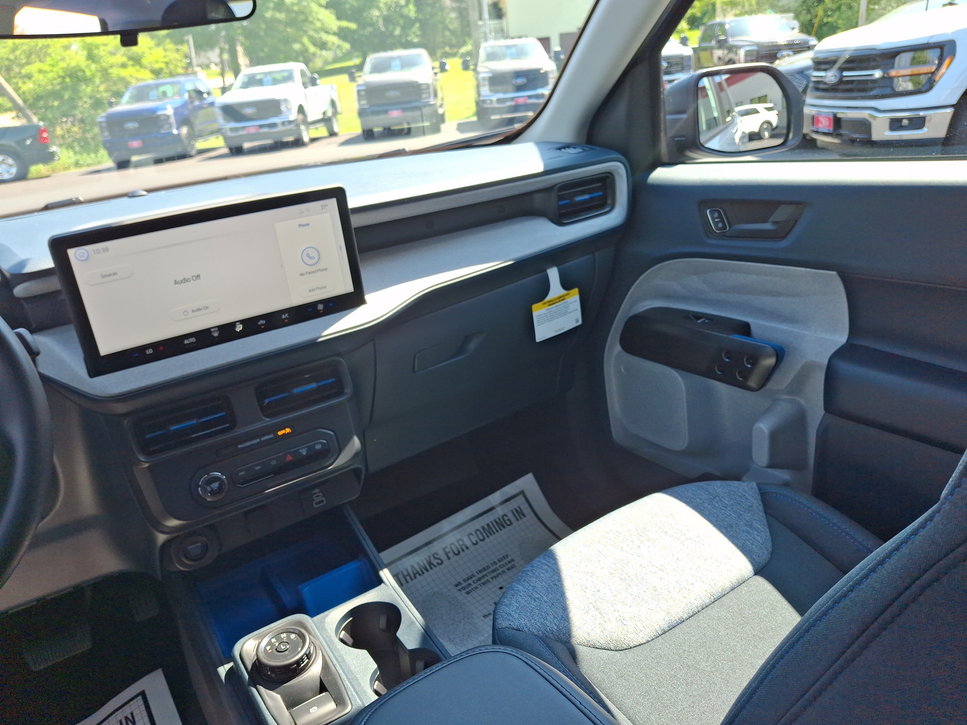 New 2026 Azure Gray Metallic Tri-Coat Ford XLT image 13