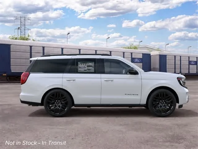 New 2027 Star White Metallic Tri-Coat Ford Platinum image 5