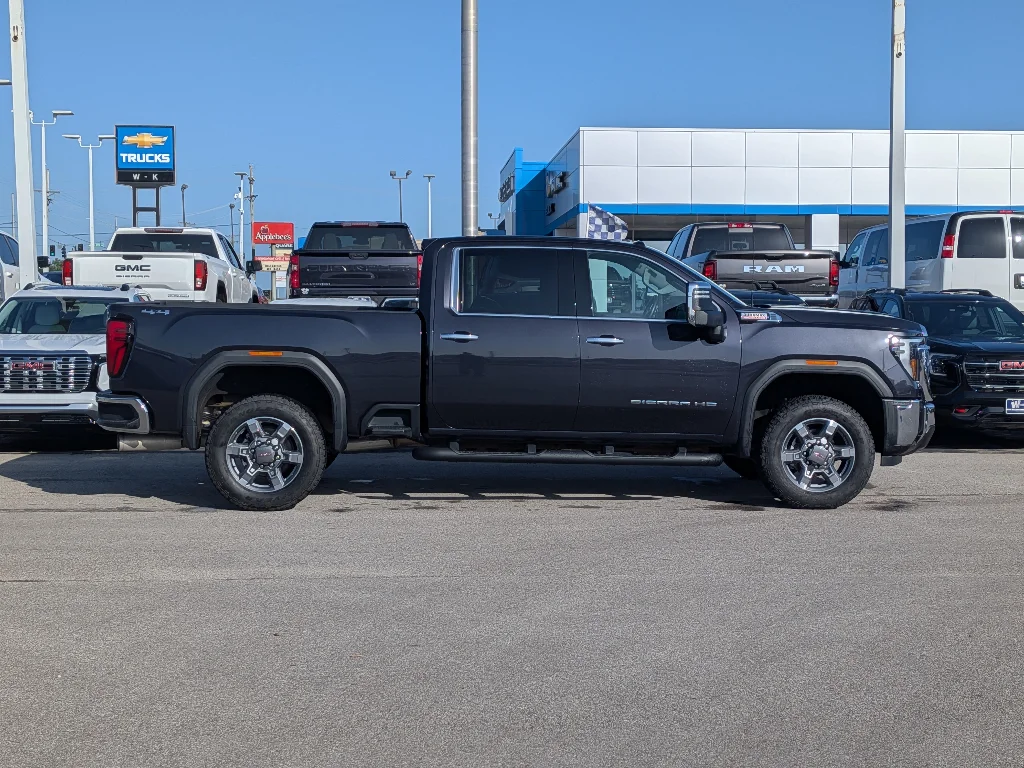 Used 2025 Titanium Rush Metallic GMC SLT image 2