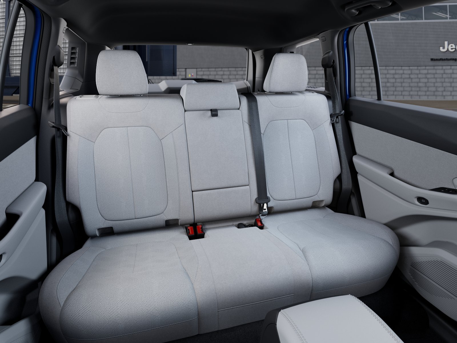 New 2026 Hydro Blue Pearl-Coat Exterior Paint Jeep Laredo image 15