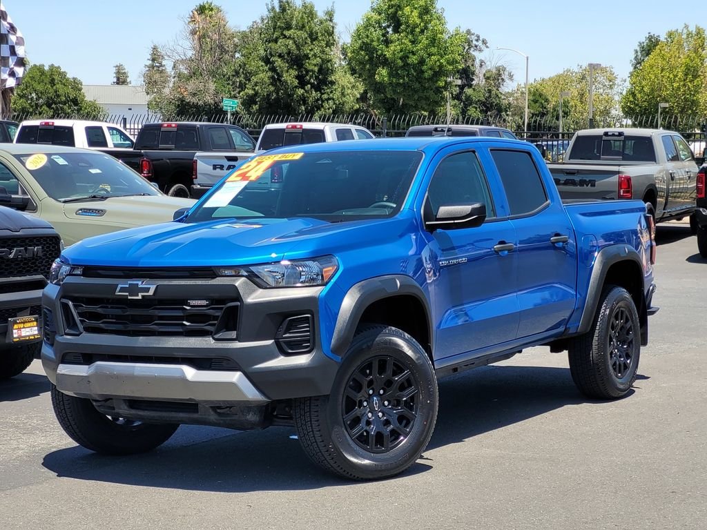 Used 2024 Blue Chevrolet Trail Boss image 8