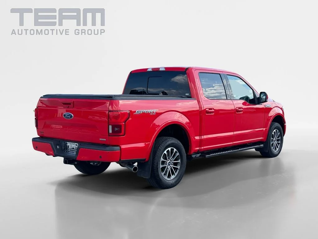 Used 2018 Red Ford Lariat image 7
