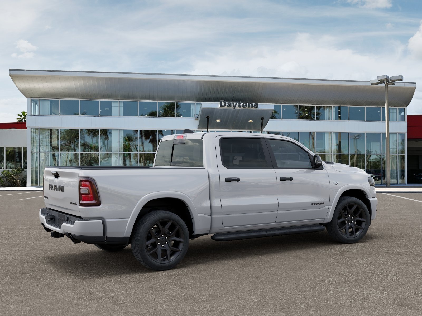New 2026 Ivory White Tri-Coat Pearlcoat RAM Laramie image 32
