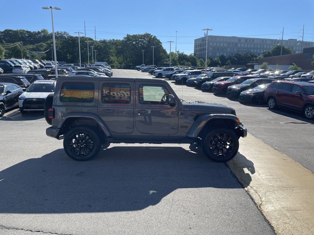Certified Used 2022 Gray Jeep Unlimited Sahara High Altitude image 7