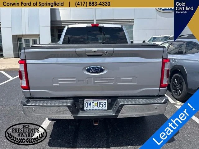 Certified Used 2022 Silver Metallic Ford Lariat image 5