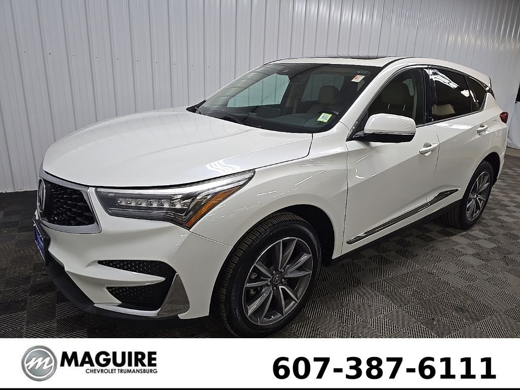 Used 2019 White Diamond Pearl Acura Technology Package image 8