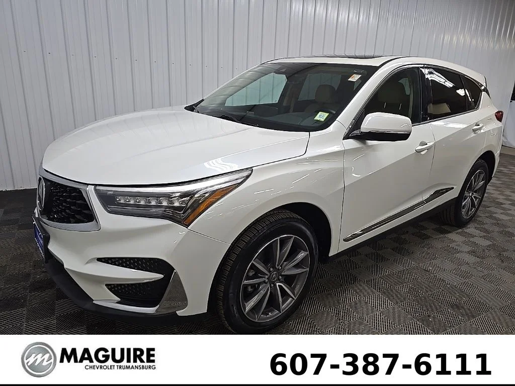 Used 2019 White Acura Technology Package image 8