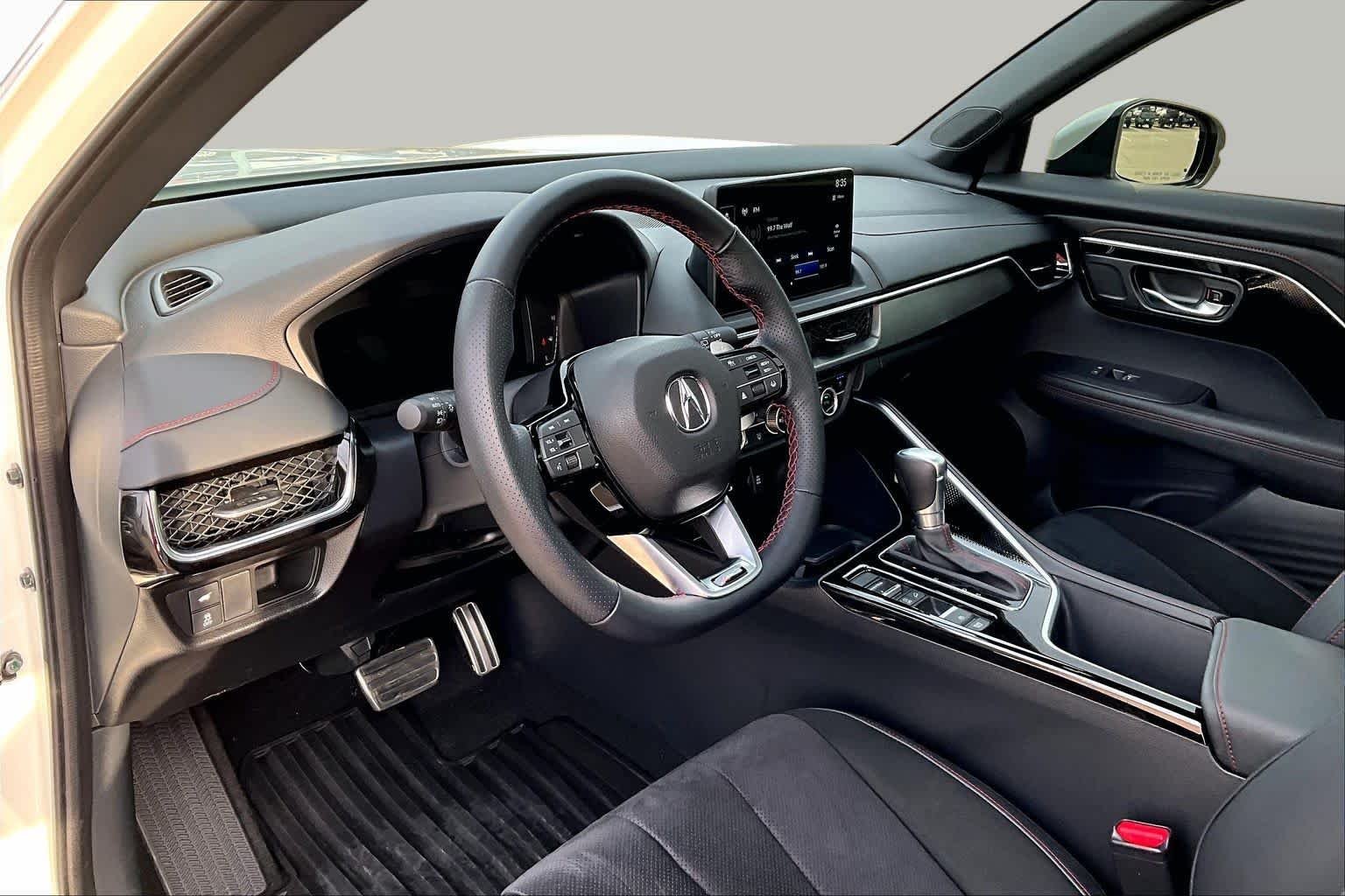 Used 2025 Platinum White Pearl Acura w/A-Spec Package image 8