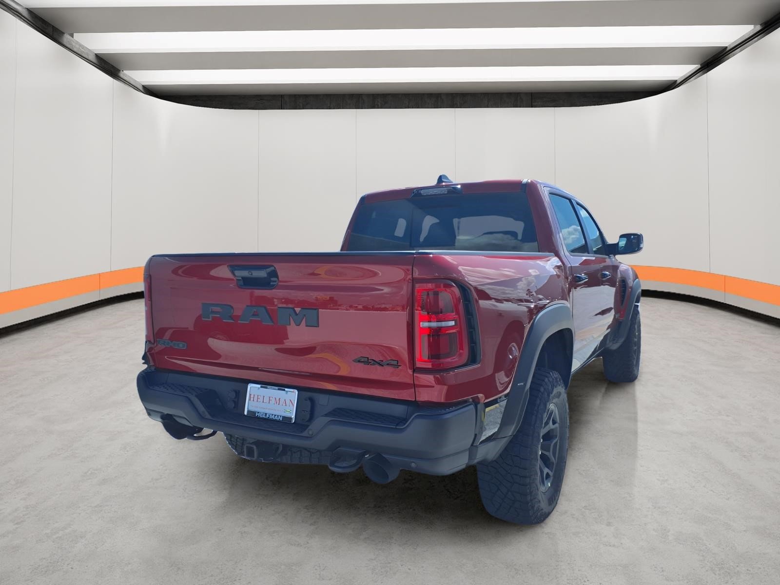 New 2026 Molten Red Pearl-Coat Exterior Paint RAM RHO image 6