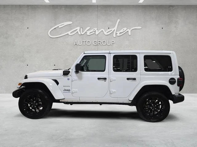 Used 2024 White Jeep Sahara 4xe image 13