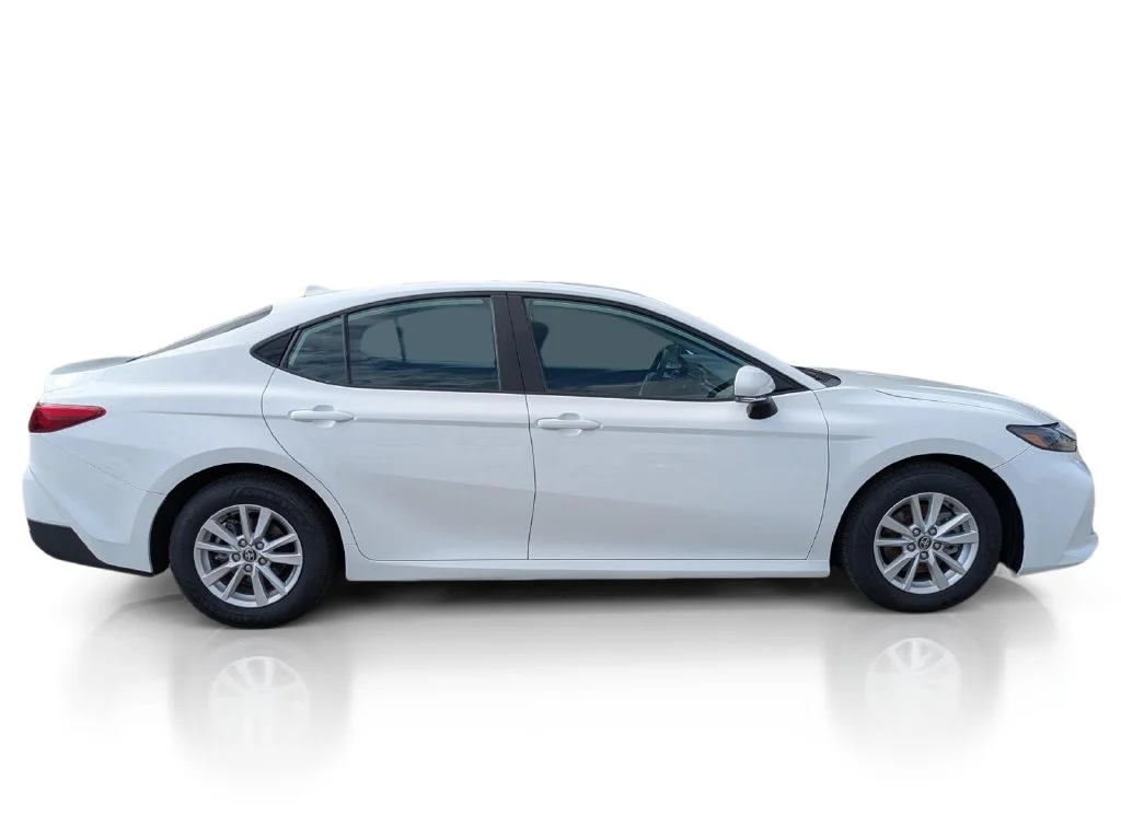 Used 2025 White Toyota LE image 6