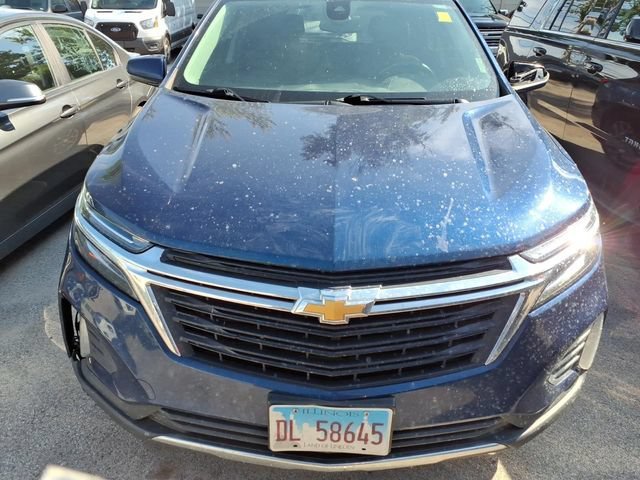 Used 2022 BLUE GLOW METALLIC Chevrolet LT image 3