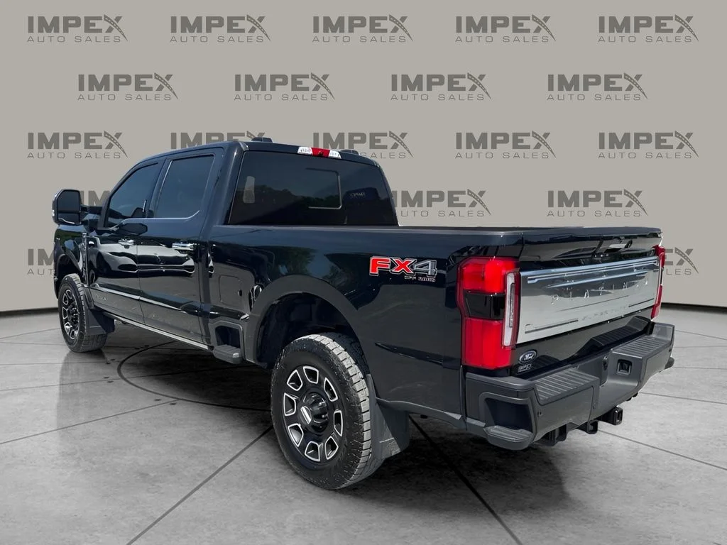 Used 2024 Black Ford Platinum image 3