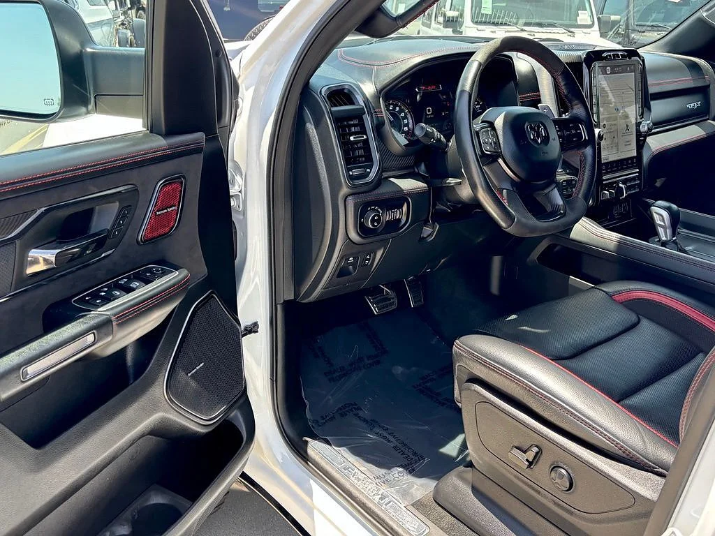 Used 2022 Bright White Clear Coat Ram TRX image 20