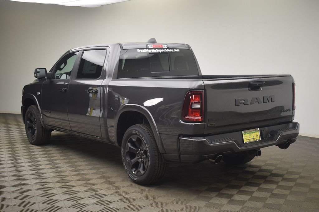 New 2026 Granite Crystal Metallic Clear-Coat Exterior Paint RAM Big Horn/Lone Star image 12